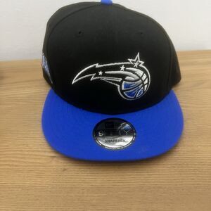 New Era 9FIFTY Orlando Magic Basketball Black Blue Two Tone Snapback Hat NWT